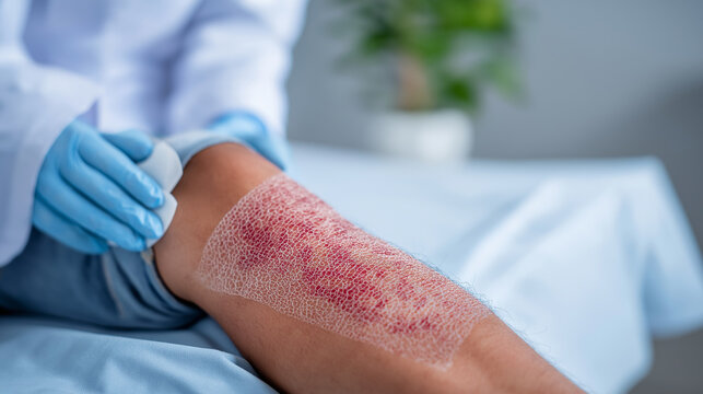 Treatment of scars and burns
